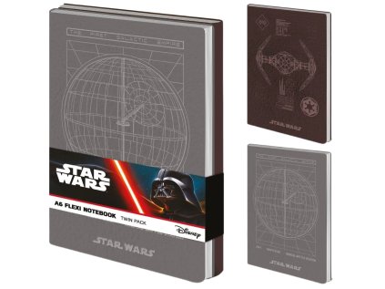 BLOK|ZÁPISNÍK A6 SET2  STAR WARS|EMPIRE