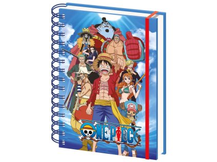 BLOK|ZÁPISNÍK A5|ONE PIECE  CHARACTERS