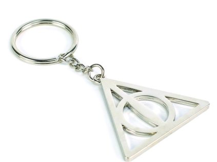 PŘÍVĚSEK NA KLÍČE|HARRY POTTER  DEADLY HALLOWS|7 x 15 cm