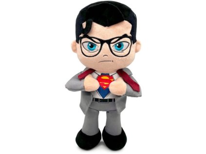 HRAČKA - FIGURKA PLYŠOVÁ|DC COMICS  SUPERMAN|CLARK KENT|VÝŠKA 32 cm
