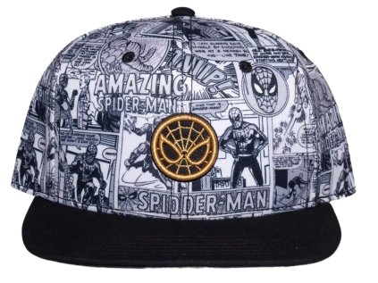 ČEPICE KŠILTOVKA|SNAPBACK  MARVEL|SPIDER-MAN|COMIC