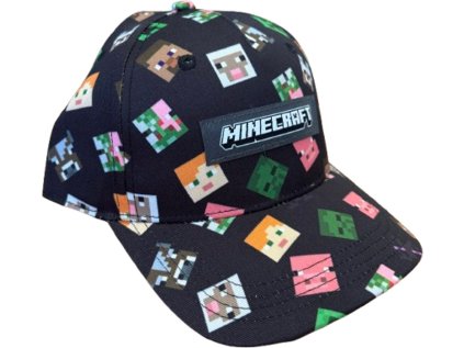 ČEPICE KŠILTOVKA|SNAPBACK|DĚTSKÁ  MINECRAFT|ICONS OF CHARACTERS