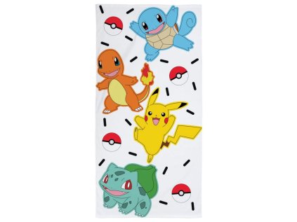 RUČNÍK OSUŠKA|POKÉMON  CHARACTERS VER. 7|70 x 140 cm