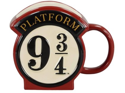 HRNEK KERAMICKÝ 3D|HARRY POTTER  400 ml|PLATFORM 9 3/4