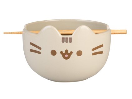 MISKA KERAMICKÁ 3D|PUSHEEN  900 ml|THE CAT|16 x 9 x 16 cm