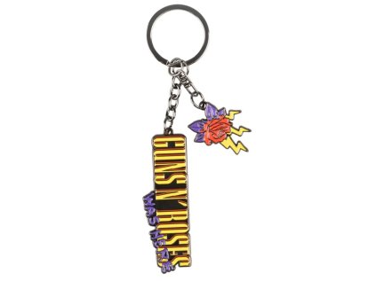 PŘÍVĚSEK NA KLÍČE|GUNS N'ROSES  WAS HERE