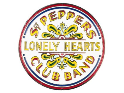 MAGNET|THE BEATLES  LONELY HEARTS|7 x 7 cm