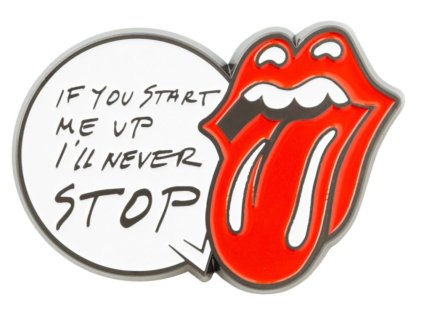 MAGNET|THE ROLLING STONES  I'LL NEVER STOP|7 x 7 cm