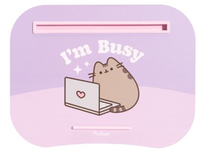 PODLOŽKA POD LAPTOP|DRŽÁK NA TABLET  PUSHEEN|I'M BUSY|44 x 34 cm