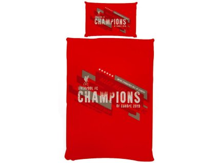 POVLEČENÍ LOŽNÍ|LIVERPOOL FC  CHAMPIONS OF EUROPE|ČERVENÉ