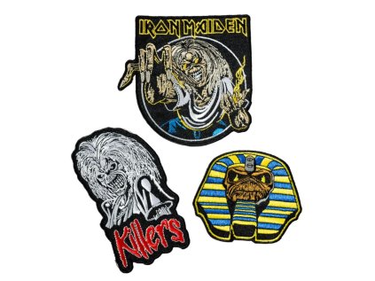 NÁŠIVKY SET3|IRON MAIDEN  IRON MAIDEN