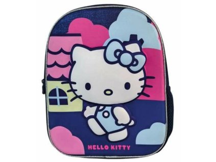 BATOH DĚTSKÝ 3D|HELLO KITTY  WALK|24 x 30 x 8 cm