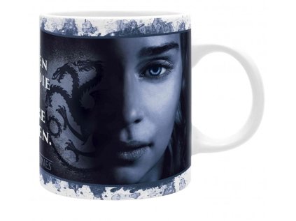 HRNEK KERAMICKÝ|GAME OF THRONES  320 ml|QUEENS|BÍLÝ