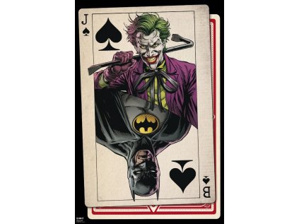 PLAKÁT 61 x 91,5 cm  DC COMICS|PLAYING CARD