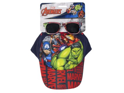 ČEPICE KŠILTOVKA DĚTSKÁ S BRÝLEMI  MARVEL|AVENGERS|HEROES