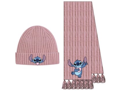 ZIMNÍ SET2 DĚTSKÝ|ČEPICE & ŠÁLA  DISNEY|LILO & STITCH|STITCH