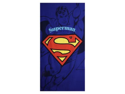 RUČNÍK OSUŠKA|DC COMICS|SUPERMAN  LOGO|90 x 180 cm