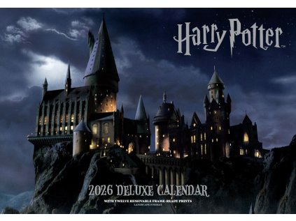 KALENDÁŘ 2026 DELUXE|FILM  HARRY POTTER (29,7 x 42 cm) A3