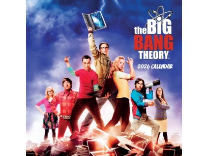 KALENDÁŘ 2026|FILM  BIG BANG THEORY (30,5 x 30,5 cm)