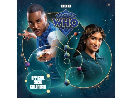 KALENDÁŘ 2026|FILM  DOCTOR WHO 15th (30,5 x 30,5|61 cm)