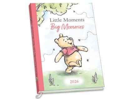 DIÁŘ 2026 A5|DISNEY  WINNIE THE POOH (15 x 21,5 cm)