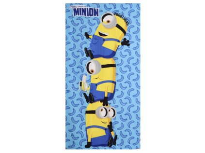 RUČNÍK OSUŠKA DĚTSKÝ|MINIONS  MORE THAN A MINION|70 x 140 cm