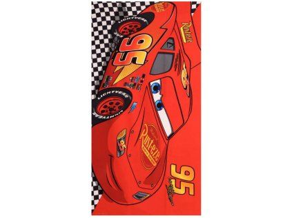 RUČNÍK OSUŠKA DĚTSKÝ|DISNEY  CARS|LIGHTNING McQUEEN 70 x 140 cm