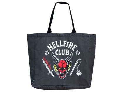 TAŠKA SHOPPING|STRANGER THINGS  HELLFIRE CLUB|48 x 43 x 17 cm