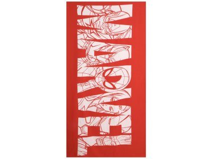 RUČNÍK OSUŠKA|MARVEL  LOGO|90 x 180 cm