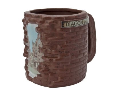 HRNEK KERAMICKÝ 3D|HARRY POTTER  500 ml|DIAGON ALLEY