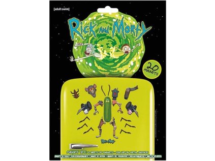 MAGNETY|BALENÍ 20 KUSŮ|RICK & MORTY  WEAPONIZE THE PICKL