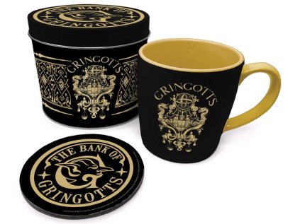 DÁRKOVÝ SET HRNEK|HARRY POTTER  HRNEK-TÁCEK|GRINGOTTS