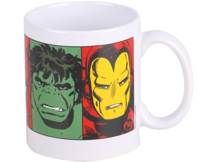 HRNEK KERAMICKÝ|MARVEL  315 ml|AVENGERS|FACES