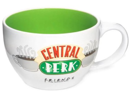 HRNEK KERAMICKÝ CAPPUCCINO|FRIENDS  325 ml|CENTRAL PERK