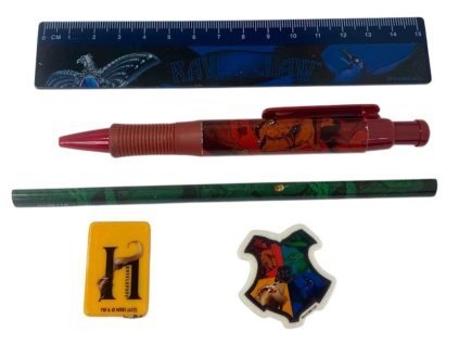 ŠKOLNÍ POMŮCKY SET5|HARRY POTTER  HOGWARTS|9 x 19 x 3 cm
