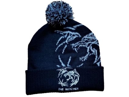 ČEPICE ZIMNÍ KULICH|NETFLIX  THE WITCHER|WOLF LOGO