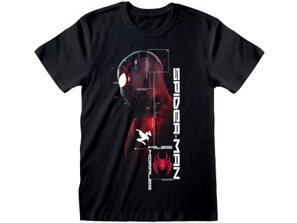TRIČKO PÁNSKÉ|MARVEL|SPIDERMAN  MILES MORALES|SUIT SPECS (XL)