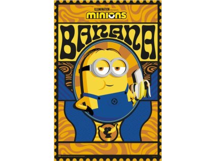PLAKÁT 61 x 91,5 cm|MINIONS  BANANA