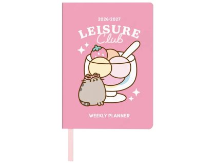 DIÁŘ 2026/2027 POCKET|PUSHEEN  TÝDENNÍ|LEPENÁ VAZBA