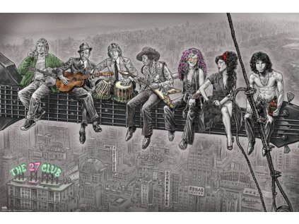 PLAKÁT 61 x 91,5 cm  THE 27 CLUB