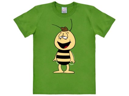 TRIČKO DÁMSKÉ|VČELKA MÁJA  VILÍK|ZELENÁ|EASYFIT|VELIKOST (3XL)