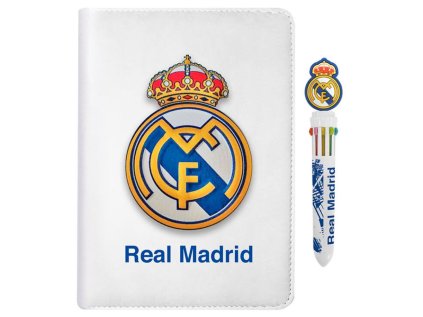 BLOK|ZÁPISNÍK SET2|PREMIUM  REAL MADRID CF|CLUB CREST