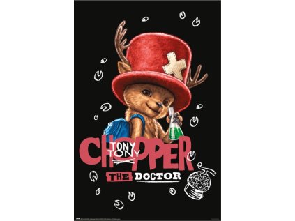 PLAKÁT 61 x 91,5 cm|ONE PIECE  TONY TONY CHOPPER|THE DOCTOR