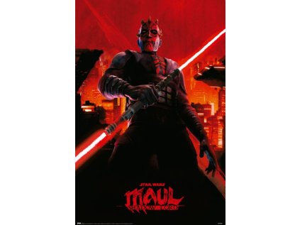 PLAKÁT 61 x 91,5 cm|STAR WARS  DARTH MAUL|SHADOW LORD