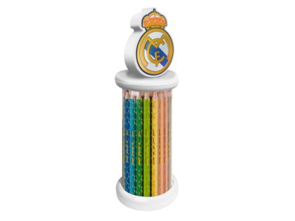 PASTELKY|SET 12 KUSŮ|REAL MADRID  CLUB CREST|TUBA