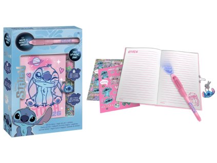 BLOK|ZÁPISNÍK SET3|DISNEY  BLOK-SVÍTÍCÍ PROPISKA-SAMOLEPKY