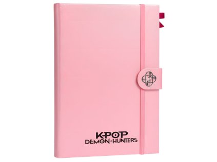 BLOK|ZÁPISNÍK A5|PREMIUM|K-POP  DEMON HUNTERS|CREST