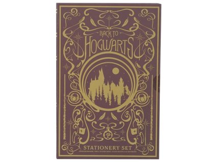 DÁRKOVÝ SET A6 BLOK|HARRY POTTER  BACK TO HOGWARTS|20 x 13 x 3 cm