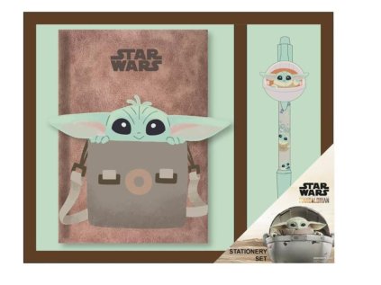 DÁRKOVÝ SET A5 BLOK|STAR WARS  MANDALORIAN|A5 BLOK-PROPISKA