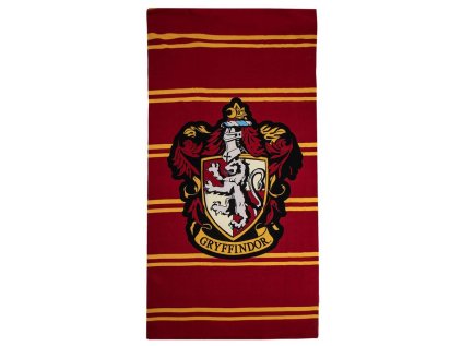 RUČNÍK OSUŠKA|HARRY POTTER  GRYFFINDOR HOUSE|90 x 180 cm